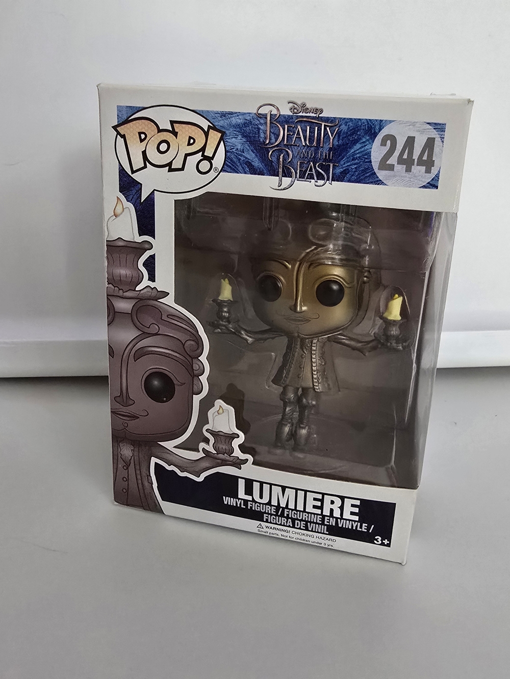 Funko Pop! Lumiere #244 - Disney Beauty and the Beast - Vaulted